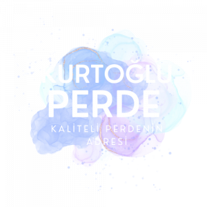 Kurtoğlu Perde Perdeci Logo Şeffaf Beyaz